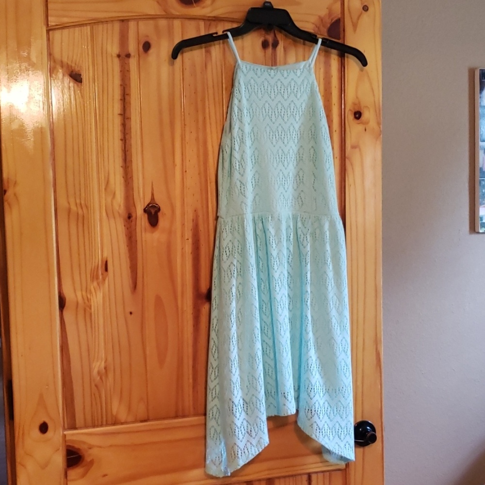 Blue dress